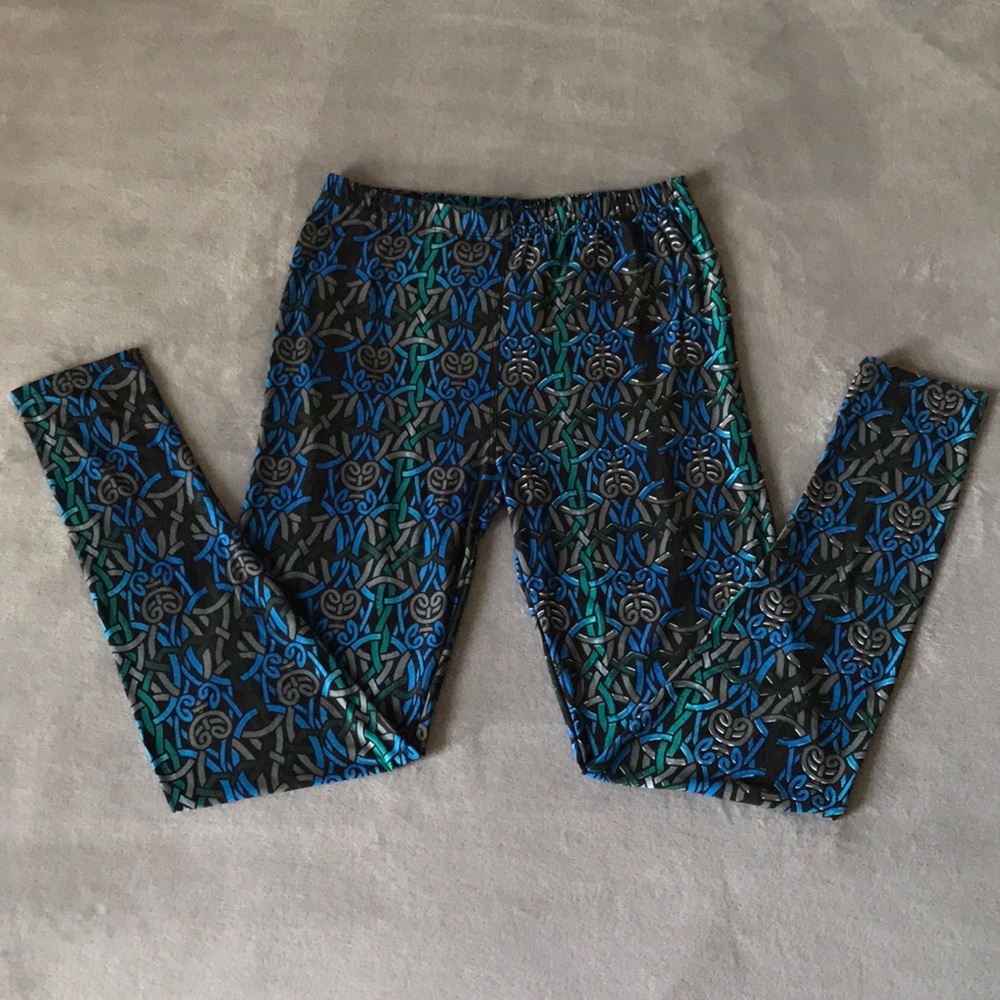 Abstract Print Leggings
